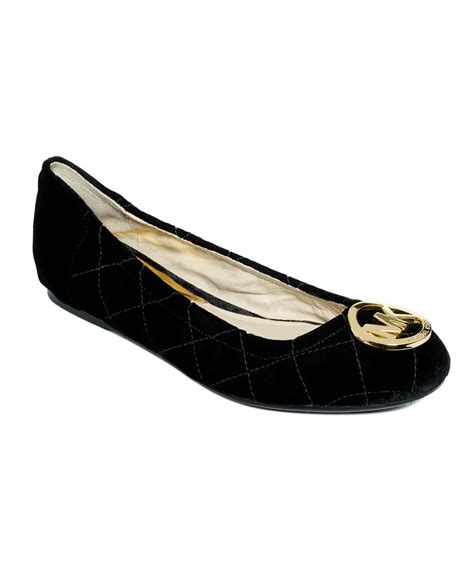 michael kors fulton quilt schwarz|MICHAEL Michael Kors Womens Fulton Quilted Ballet Flats .